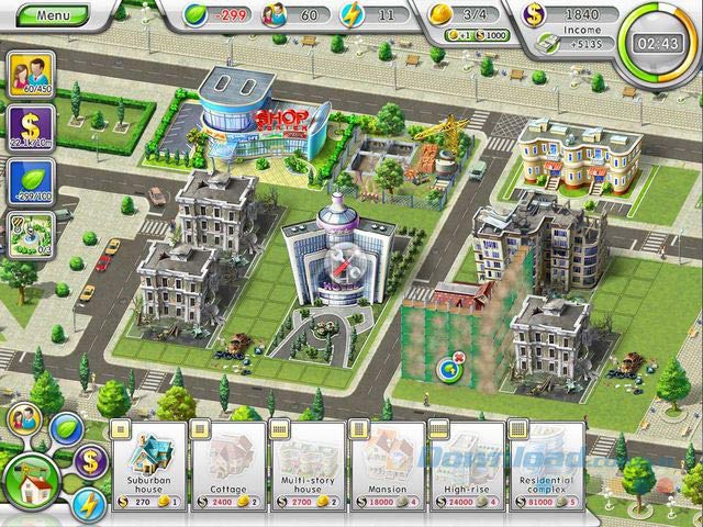 Green City - Game xây dựng thành phố xanh